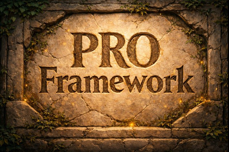 Introducing the PRO Framework