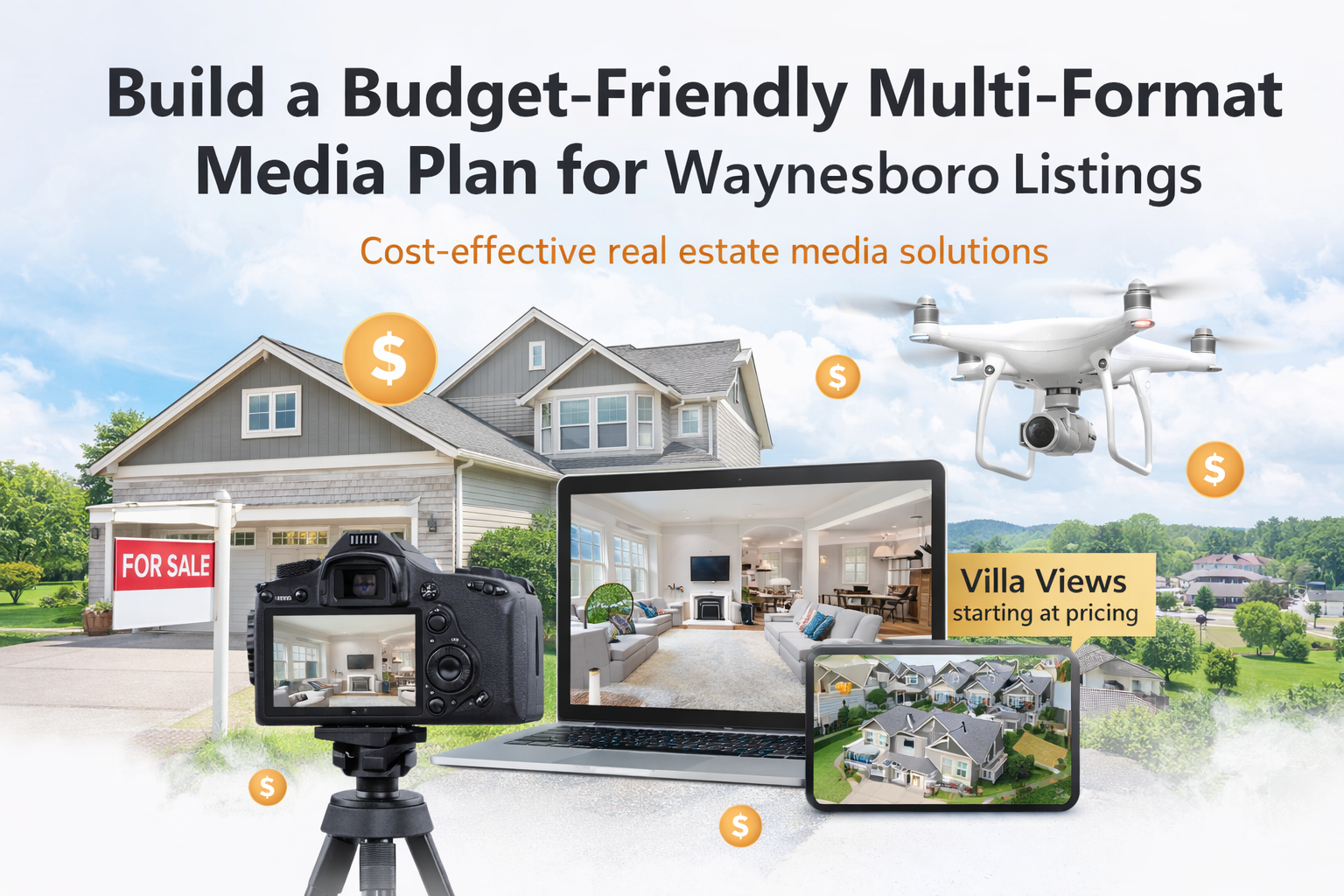 Build a Budget-Friendly Multi-Format Media Plan for Waynesboro Listings